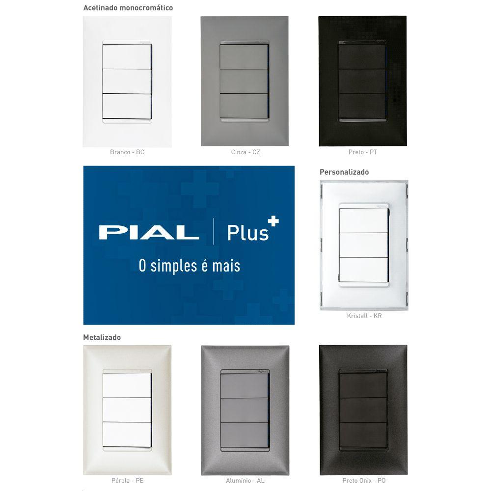 Imagem do produto INTERRUPTOR SIMPLES 4X2 VELA 85797 PIAL