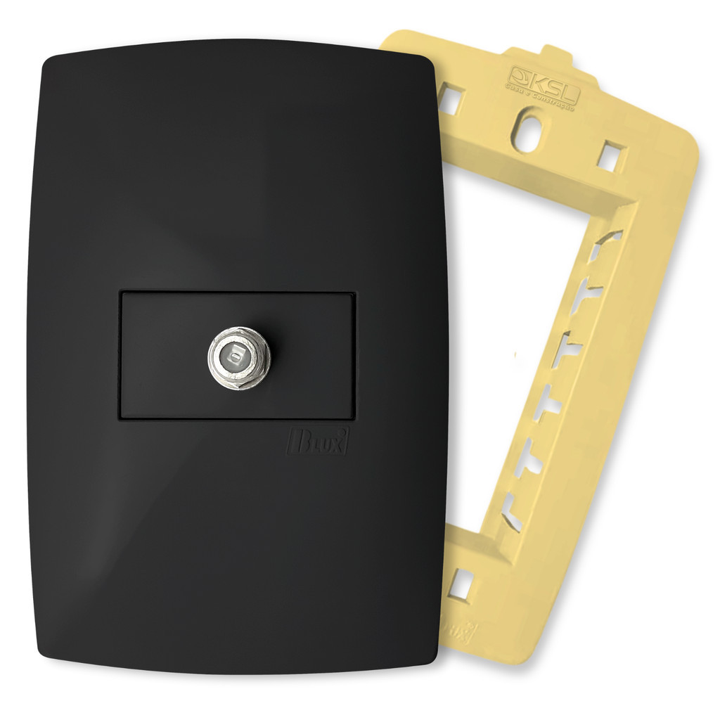 Imagem do produto TOMADA ANTENA TV 4X2 BR HOME 10724-7 B-LUX