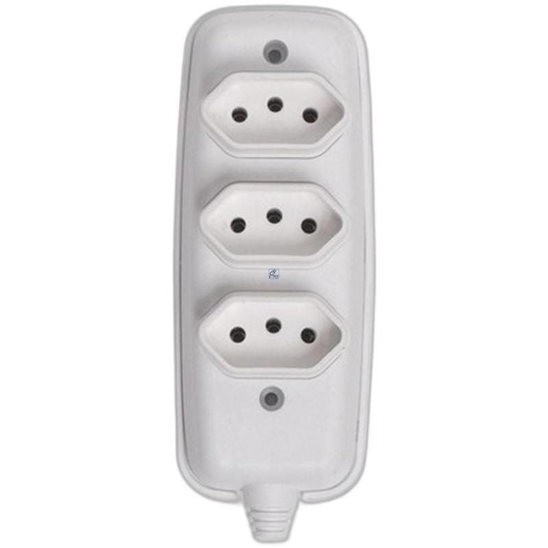 Imagem do produto TOMADA BARRA TRIPLA 2P+T BR REF26340 ILUMI