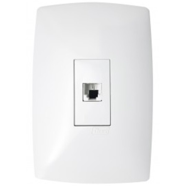 Imagem do produto TOMADA RJ11 2 FIOS BR HOME 10476-0 B-LUX