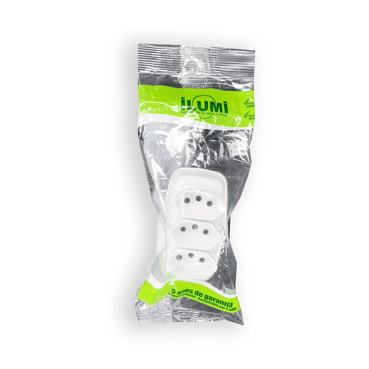 Imagem do produto TOMADA TRIPLA 2P+T 20A BR HOME 10728-1 B-LUX