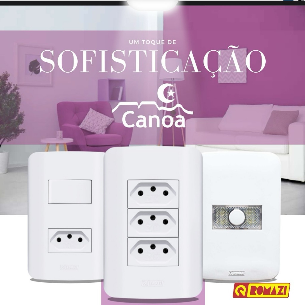 Imagem do produto 2 TOM USB 1A 5V PL 4X2 BR CANOA 1630 ROMAZI