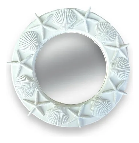 Imagem do produto ESPELHO GL CONCHAS BRANCO 42049-008 GRILLO