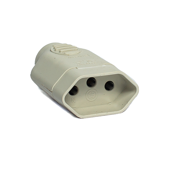 Imagem do produto PINO FEMEA 2P+T 10A CZ REF 6003 ROMAZI