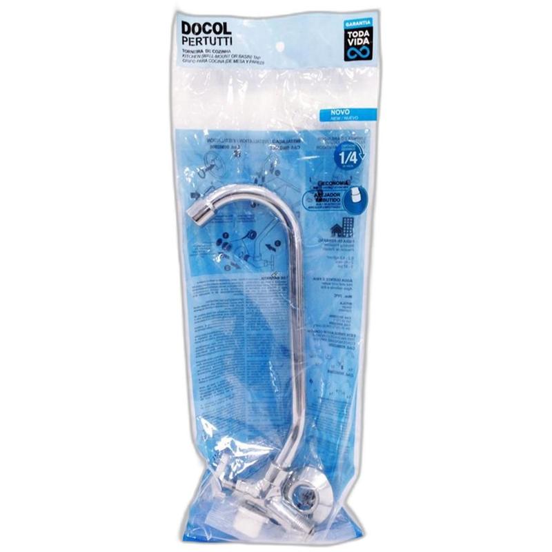 Imagem do produto TORNEIRA COZ PAREDE NOVA PERTUTTI REF 902806 DOCOL