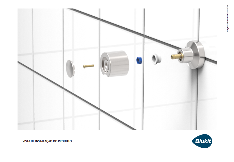 Imagem do produto ACABAMENTO C-40 PVC BLACK 091109 BLUKIT