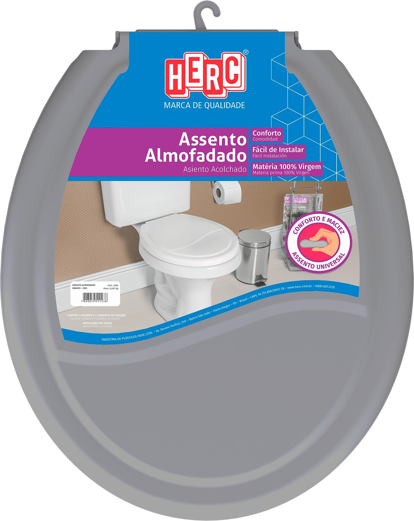 Imagem do produto ASSENTO ALMOF PRIME CZ 2386 HERC