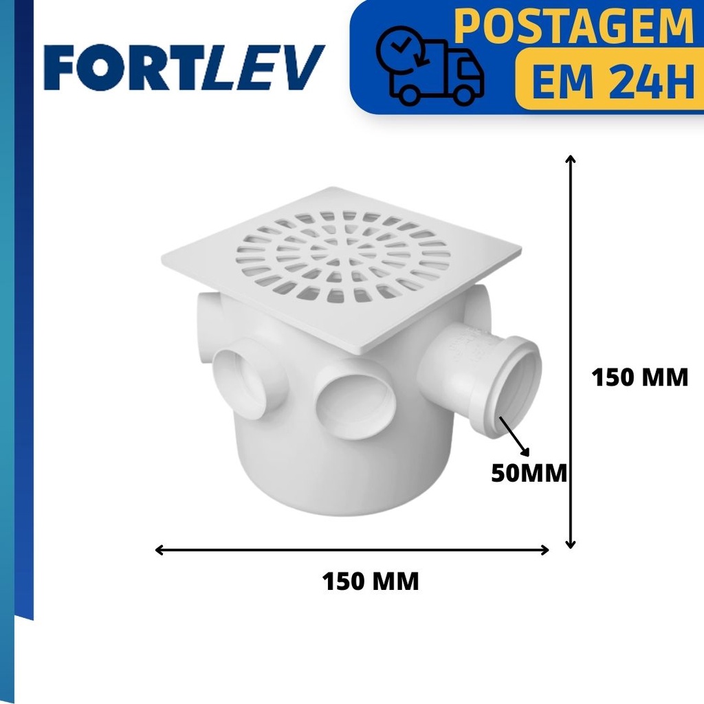 Imagem do produto CAIXA SIF 150X150X50 QUAD BR FORTLEV