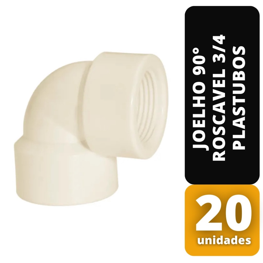 Imagem do produto JOELHO 90 SOLD 20MM PLASTUBOS