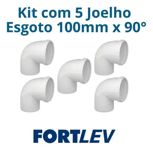 Imagem do produto JOELHO ESG 100MM 90 FORTLEV