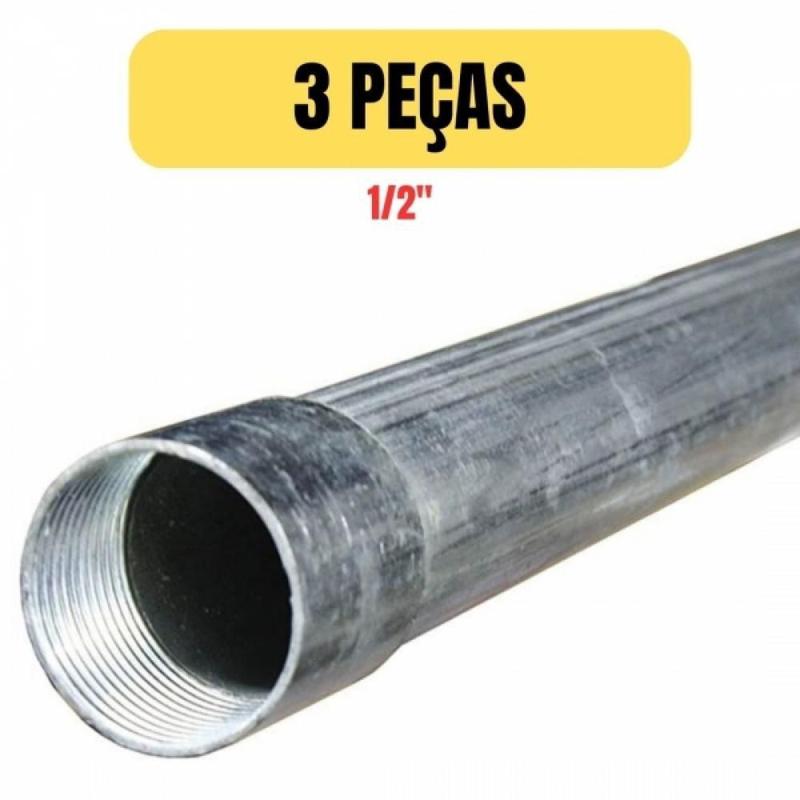 Imagem do produto TUBO GALVANIZADO 3M BDI