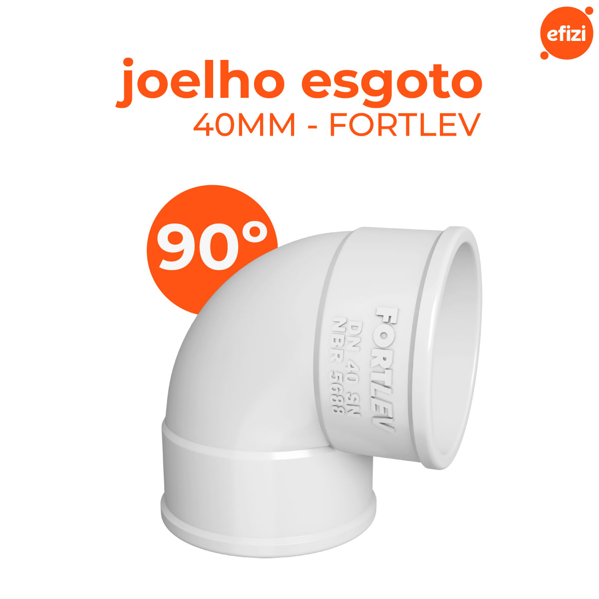 Imagem do produto JOELHO ESG 40MM 90 FORTLEV