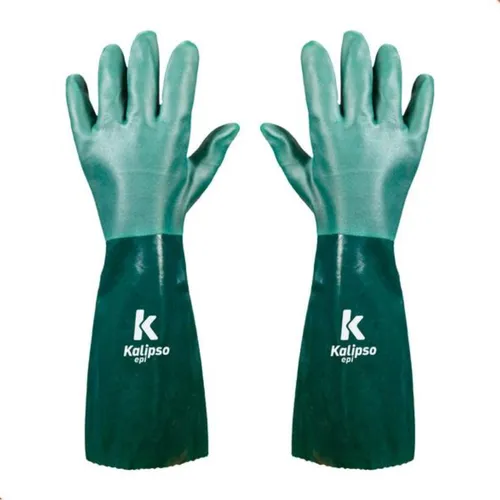 Imagem do produto LUVA LONGA PVC VERDE 45CM T9 KALIPSO