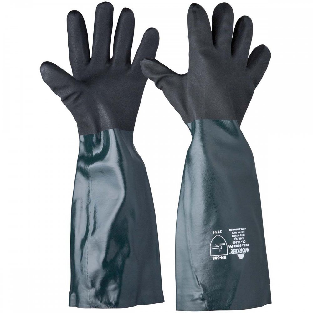 Imagem do produto LUVA PVC SEM FORRO 35CM LISA WORKER
