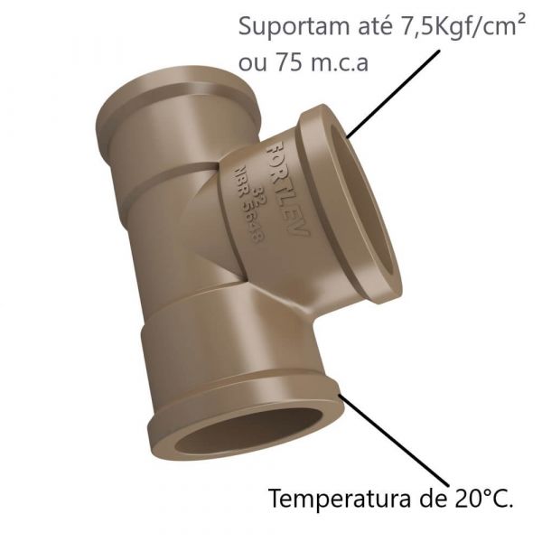 Imagem do produto TE ESG 40MM FORTLEV