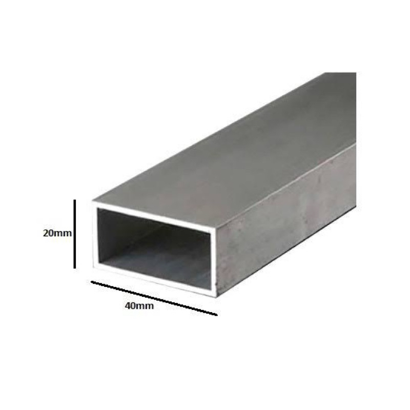 Imagem do produto TUBO IND.GALVANIZADO RET. 20 X 40 CH.18 732008 TUPER