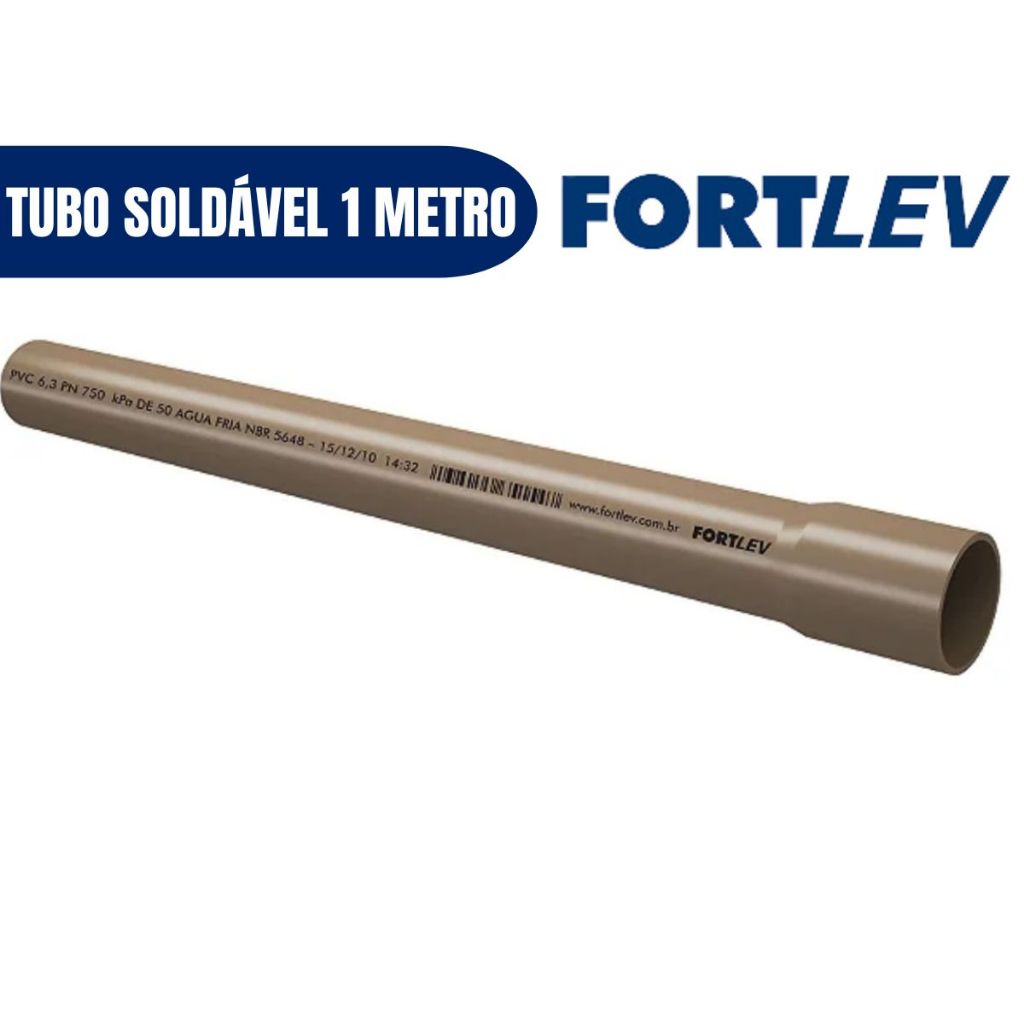 Imagem do produto TUBO SOLDAVEL 25MM MT FORTLEV