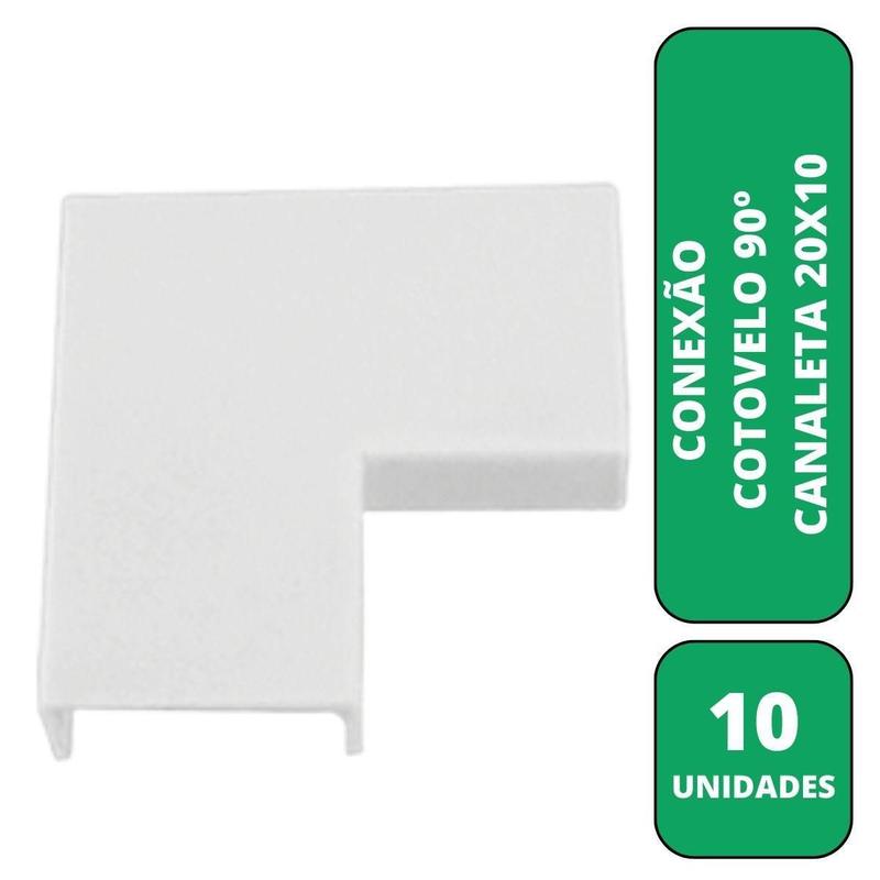 Imagem do produto COTOVELO 90 EXT P/CANALET 10X20 PLUZIE