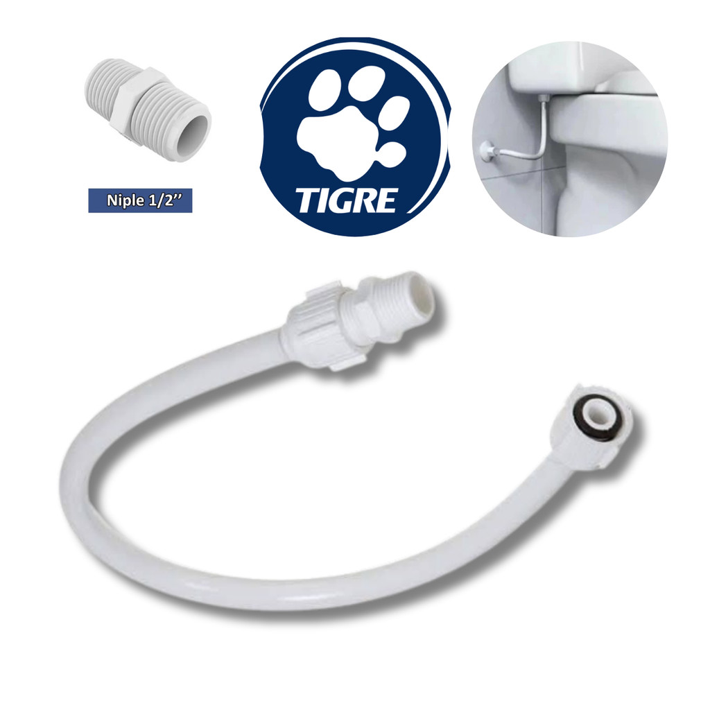 Imagem do produto ENGATE FLEX DE PVC 1/2X30CM TIGRE