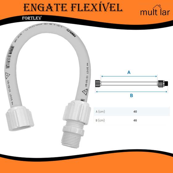Imagem do produto ENGATE FLEX PVC 100CMX1/2