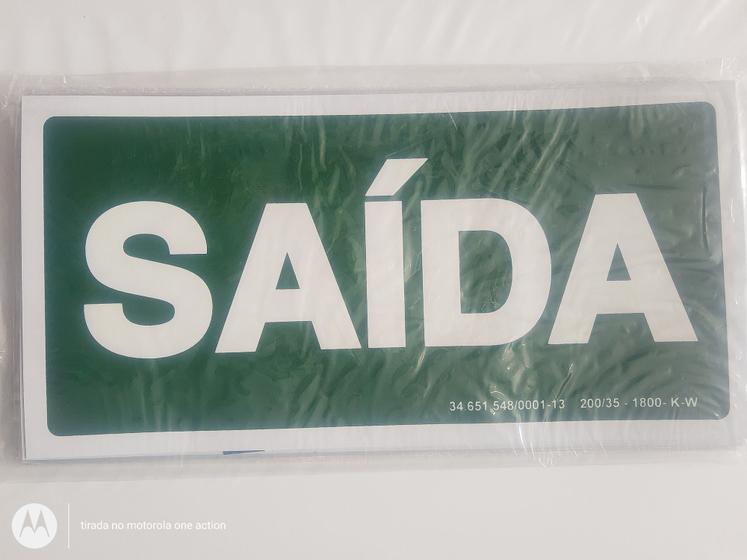 Imagem do produto PLACA SINALIZ.PVC 9 X 30 COD.003