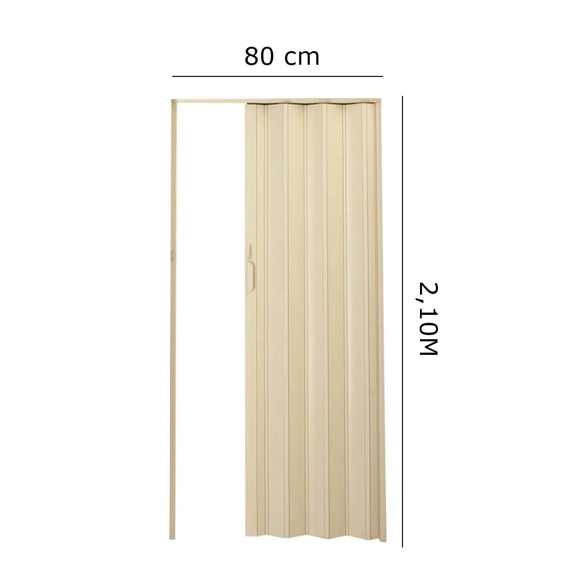 Imagem do produto PORTA PVC 80CM SANFONADA BR NOVA FORMA