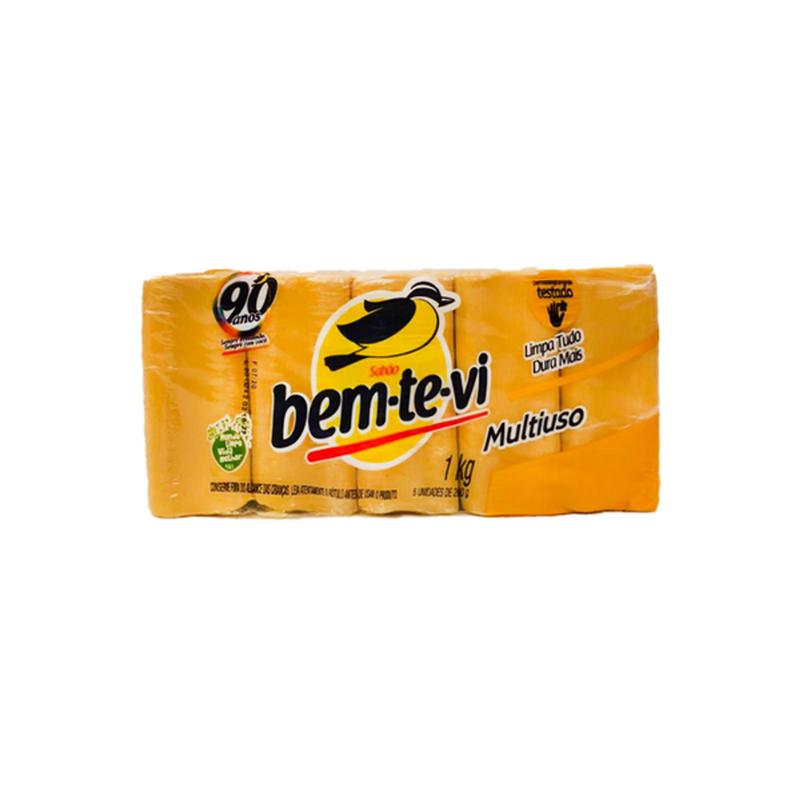 Imagem do produto SABAO EM PEDRA AZUL C/5 200G BEM-TE-VI