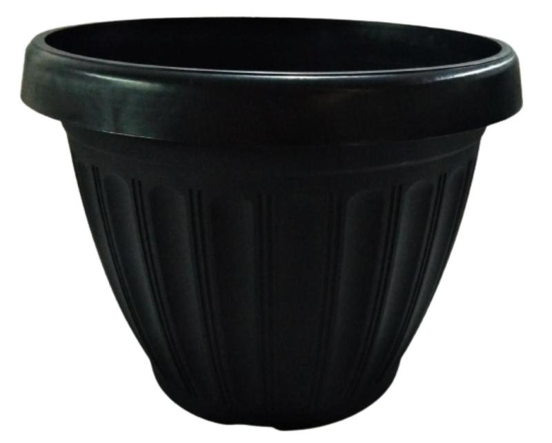 Imagem do produto VASO GREGO REDONDO 11L PRETO REF 0787 VMA