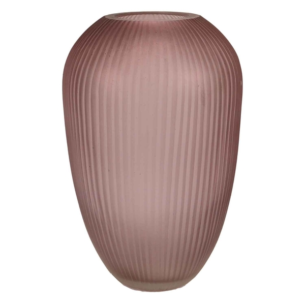 Imagem do produto VASO VIDRO 32CM 38967-003 PT ROSE FLORARTE
