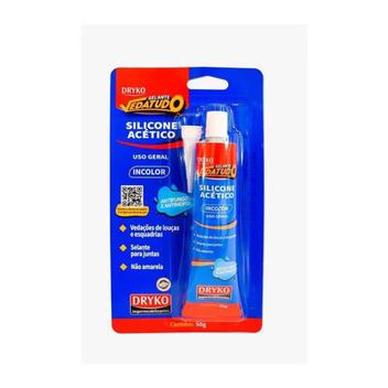 Imagem do produto ADESIVO SILICONE 50G PRETO DRYKO