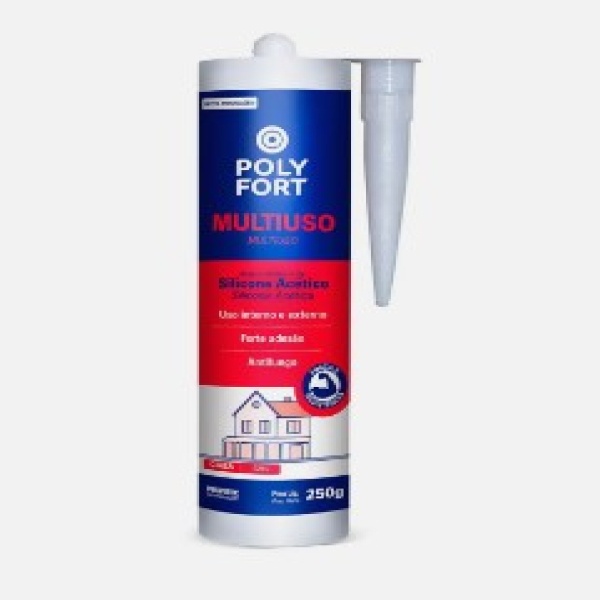 Imagem do produto ADESIVO SILICONE INCOLOR NEUTRO 250G PULVITEC