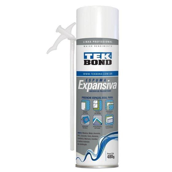 Imagem do produto ESPUMA EXPANSIVA DE PU 480G/500ML TEKBOND
