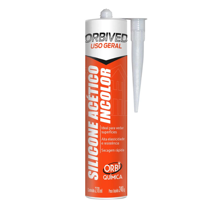 Imagem do produto SILICONE INCOLOR 240G ORBIVED