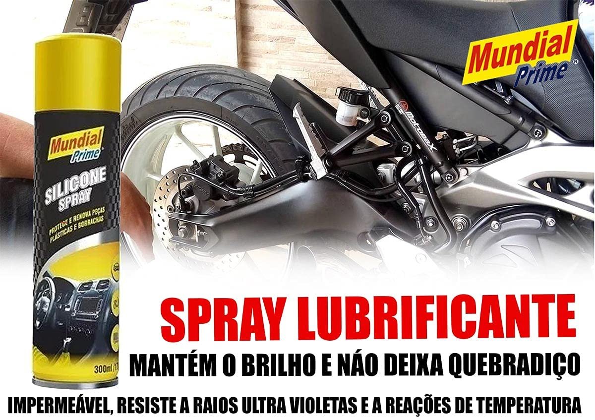 Imagem do produto SILICONE SPRAY 300ML MUNDIAL PRIME