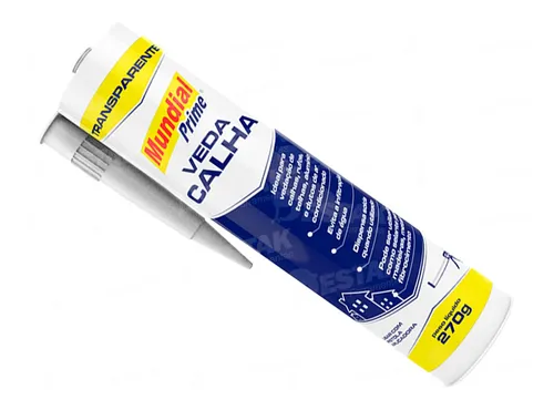 Imagem do produto VEDA CALHA TRANSPARENTE 270G MUNDIAL PRIME