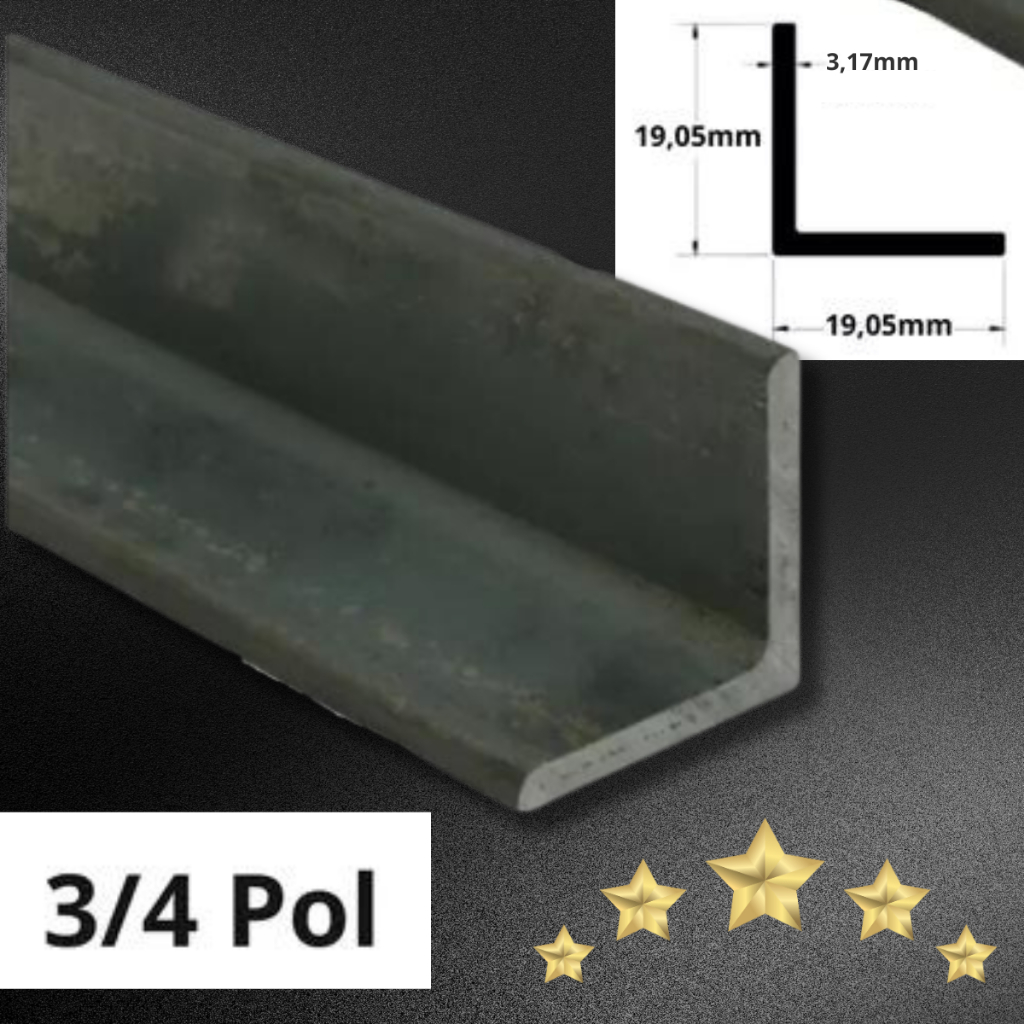 Imagem do produto CANTONEIRA L 3/4X1/8 GERDAU