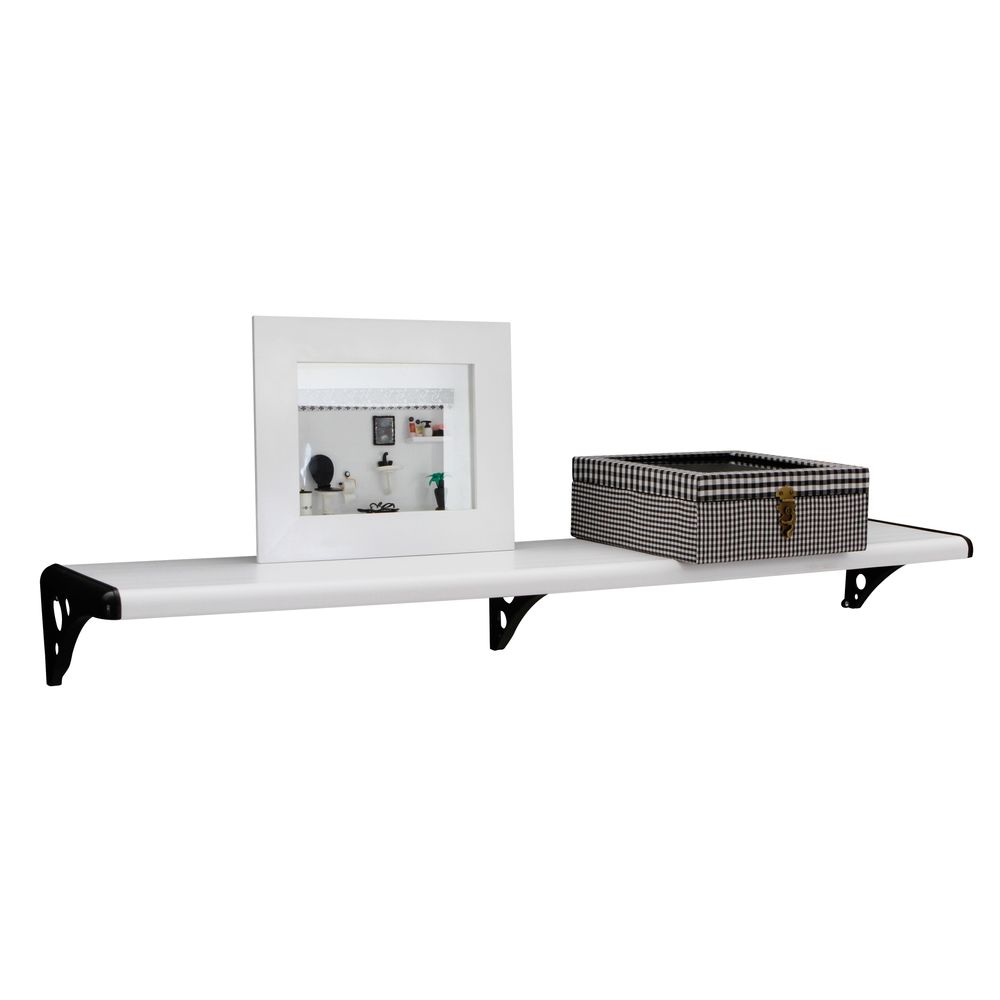 Imagem do produto PRATELEIRA MULTIUSO C/ SUPORTE 80X20 PMS/80BR ASTRA