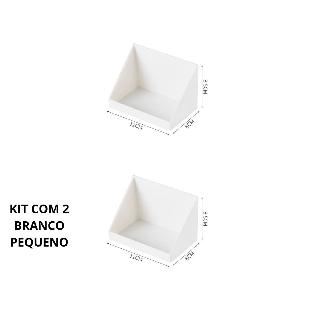 Imagem do produto SUPORTE MULTIFUNCAO AUTO ADESIVO - BRANCO