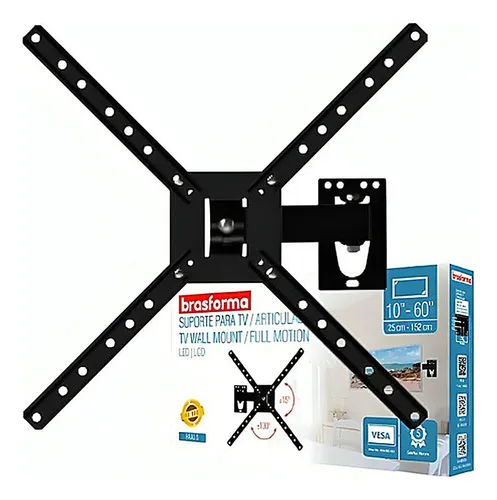 Imagem do produto SUPORTE TV RADIAL BR1060 PRETO ARTPLAS