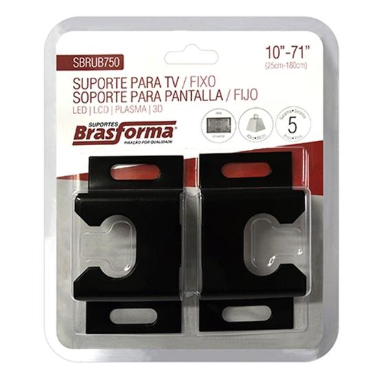 Imagem do produto SUPORTE TV UNIVERSAL LED/LCD 10-71 BRASFORMA