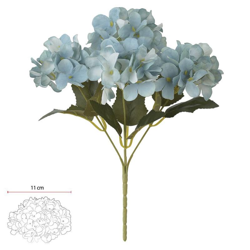 Imagem do produto B.HORTENSIA X5 AZ OUTONO 29CM FLORARTE