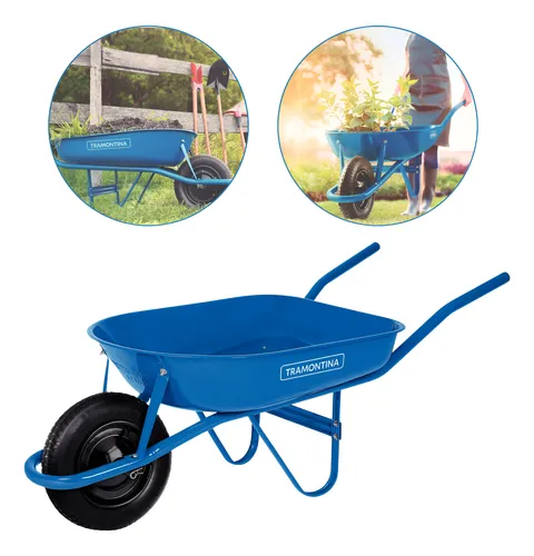Imagem do produto CARRO DE MAO AZUL 50L TRAMONTINA