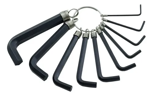 Imagem do produto CHAVE HEXAGONAL L 1.5A 8MM 8PCS THOMPSON