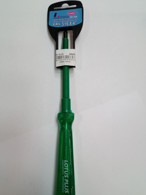 Imagem do produto CHAVE PHILIPS 3/16 X 12 REF2812 LOTUS