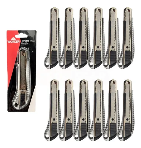 Imagem do produto LAMINA ESTILETE 18MM UND WORKER