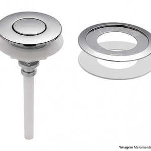 Imagem do produto BOTAO ACIONADOR SUP UNIV CROM P/CAIXA ACOPLADA BLUKIT