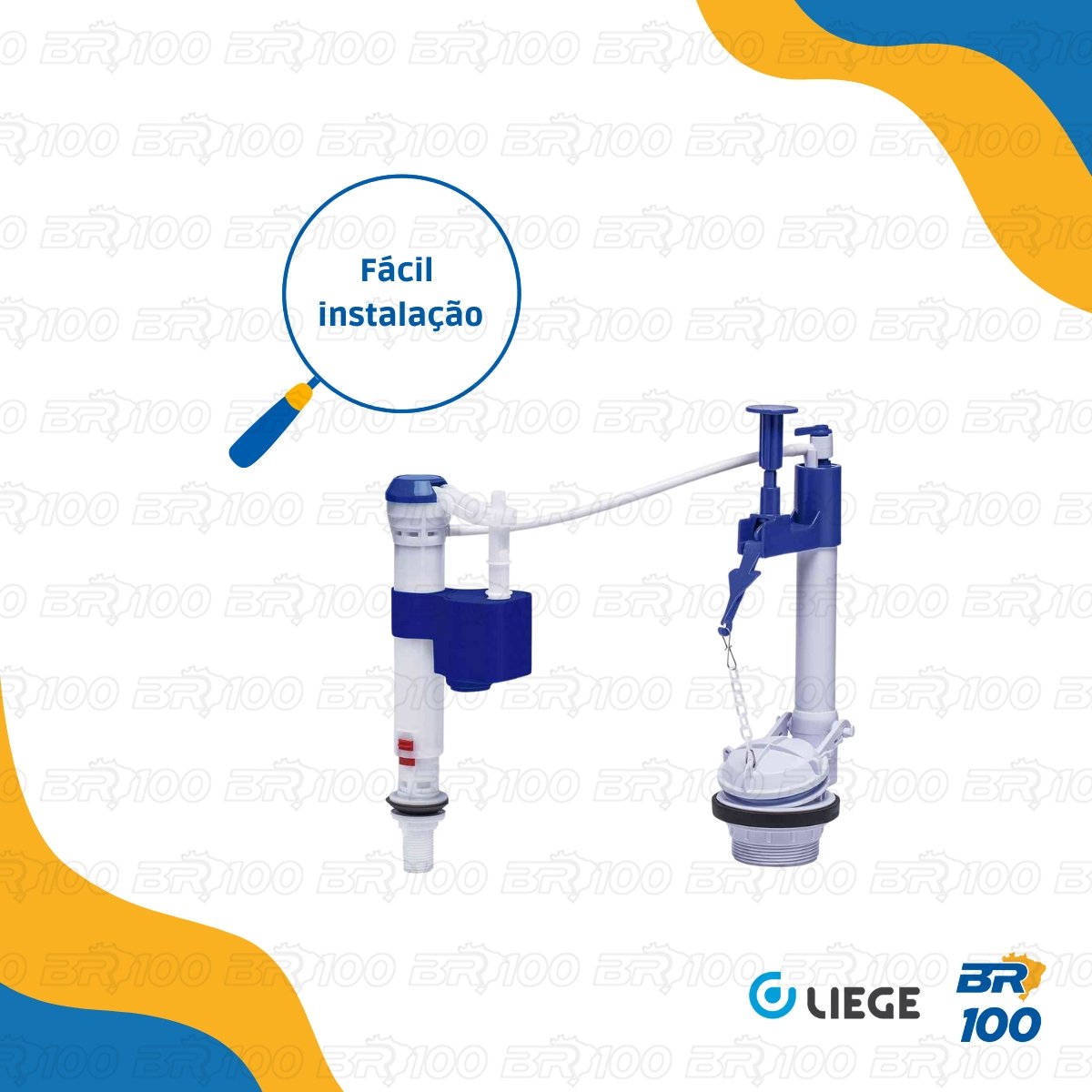 Imagem do produto KIT COMPLETO UNIV CAIXA ACOPLADA LIEGE