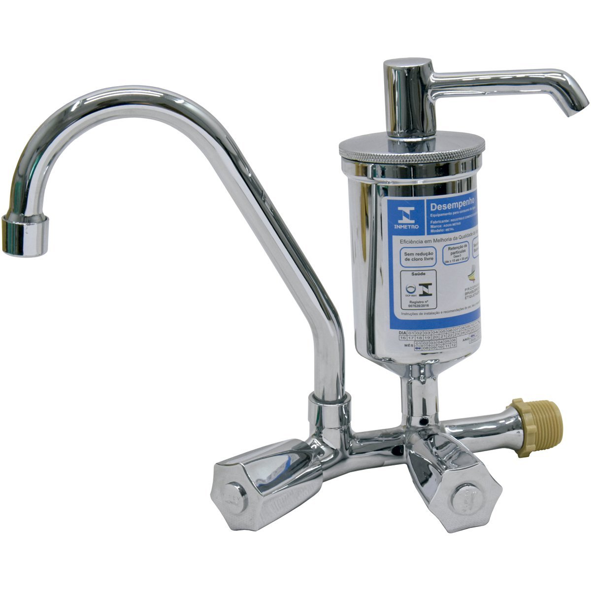 Imagem do produto TORNEIRA CLASSIC PAREDE FIXA C/ FILTRO ABS C50 1/4 V AGUIA