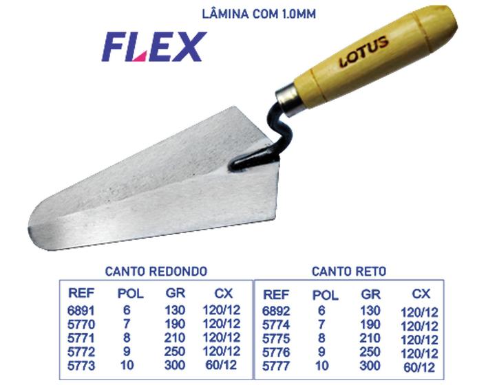 Imagem do produto COLHER PEDREIRO CANTO RED 8 20CM 5771 LOTUS