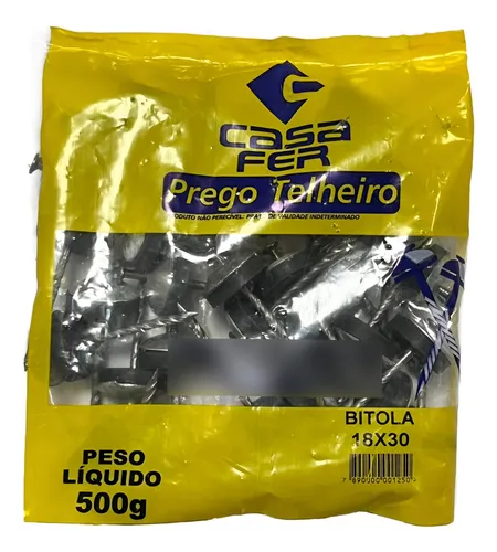 Imagem do produto PREGO TELHEIRO 18X30 ARRUELA 500G WORKER